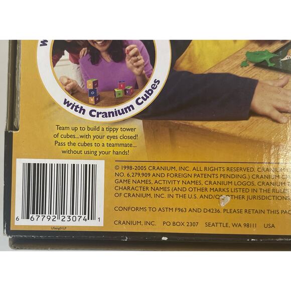 Cranium The Family Fun Board Game 2005 Edition Ages 8 to Adult Complete - Picture 6 of 6